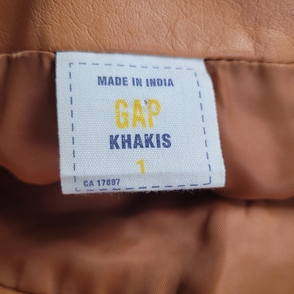 Gap Genuine Leather Skirt - Picture 2 of 8
